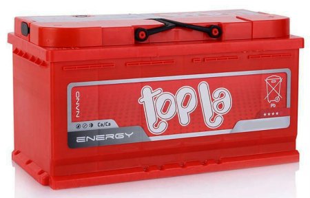 Аккумулятор TOPLA ENERGY-100, Обратная полярность европейский