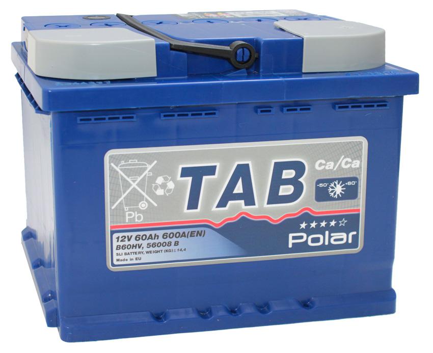 Аккумулятор TAB Polar-60, Обратная полярность