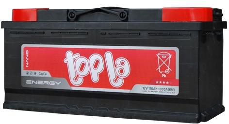 Аккумулятор TOPLA ENERGY-110, Обратная полярность