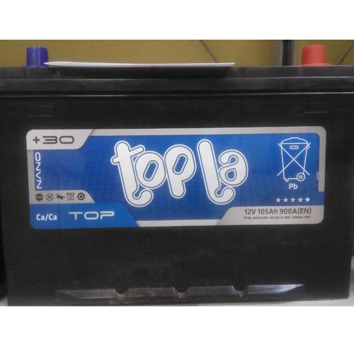 Аккумулятор TOPLA TOP-105, Обратная полярность