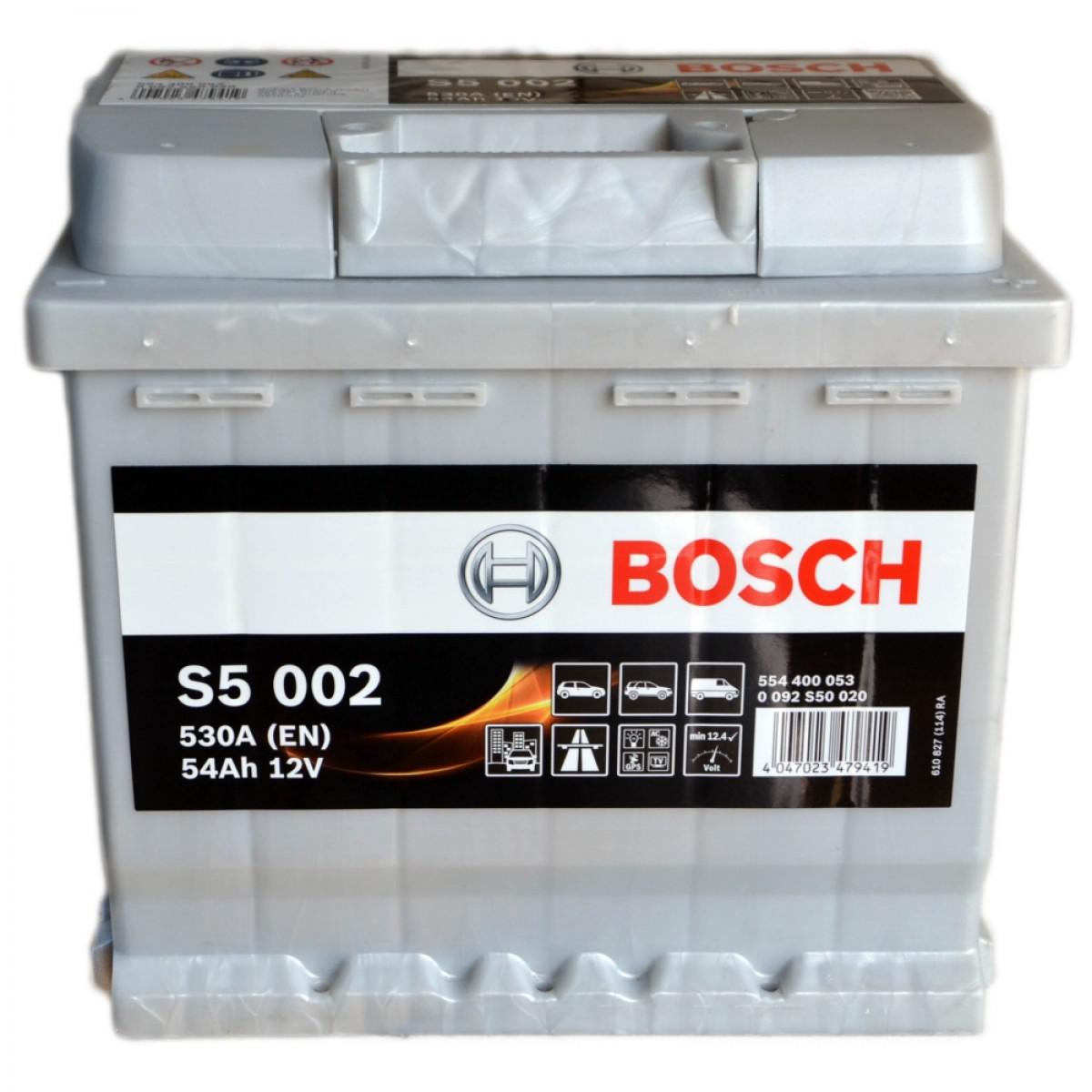 Аккумулятор BOSCH S5-54, Обратная полярность
