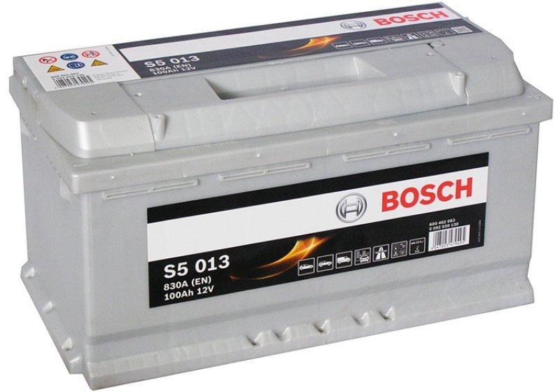 Аккумулятор BOSCH S5-100, Обратная полярность