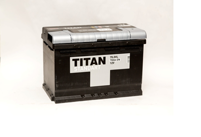 Аккумулятор TITAN-75, Прямая полярность
