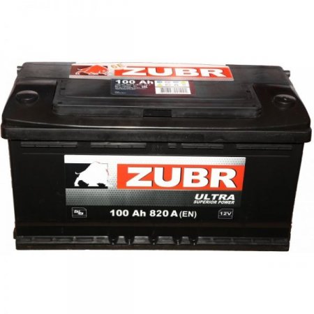 Аккумулятор ZUBR Ultra 100 обратная полярность