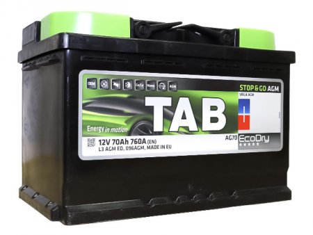 Аккумулятор TAB EcoDry 70 AGM