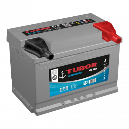Аккумулятор TUBOR AQUATECH 6СТ-75.0 VL