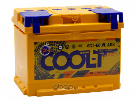 Аккумулятор COOL-T 60 обратная полярность